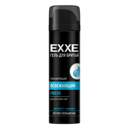 EXXE Гель для бритья ТОНИЗИРУЮЩИЙ FRESH, 200 мл